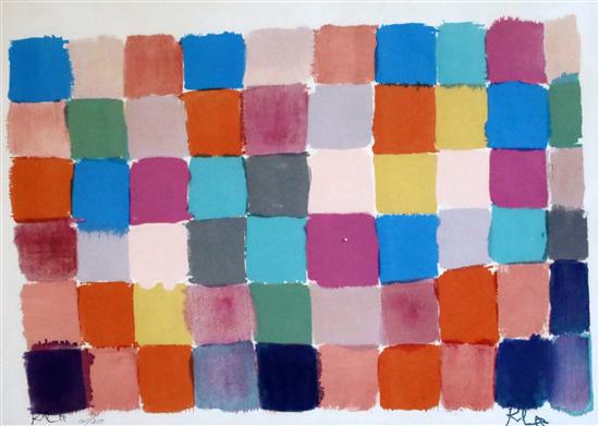 § Paul Klee (1879-1940) Composition en Coleurs 29 x 440cm